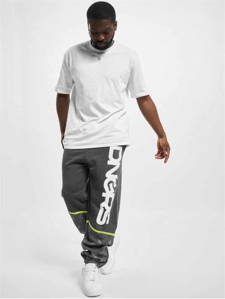 DangerousDNGRSJogginghoseCrosshairSweatpantsGrey-3XL