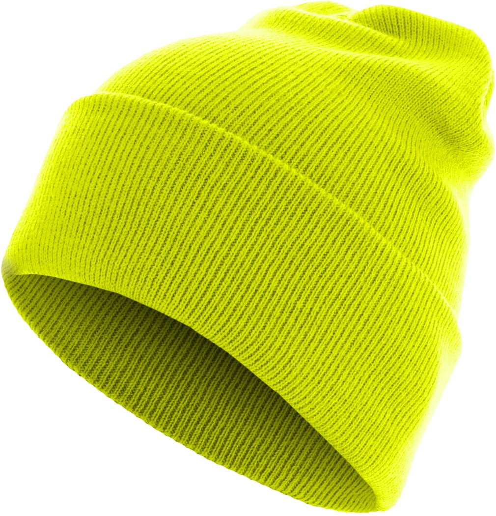 MSTRDSBeanieBeanieBasicFlapLongVersionNeonyellow