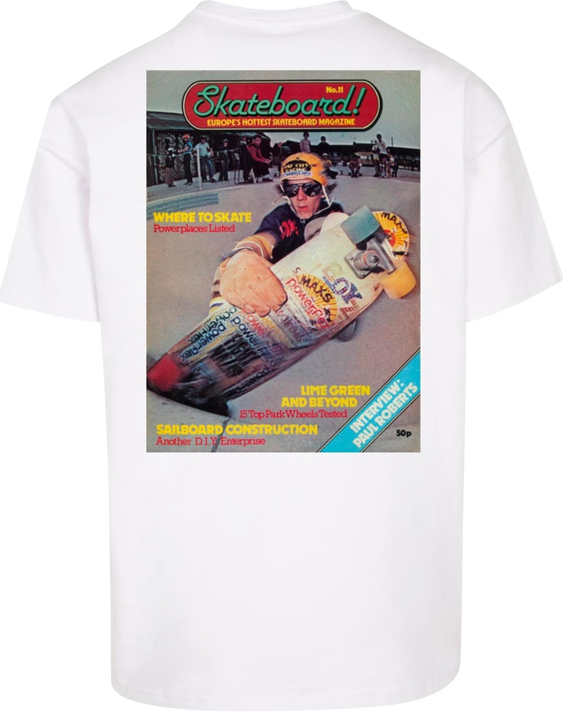 MerchcodeT-ShirtTheSkateboardMagazinCoverNo11OversizeTeeMC1034