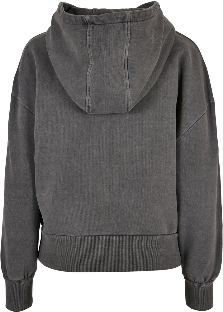 UrbanClassicsDamenSweatshirtLadiesHeavyTerryGarmentDyeHoodyDarkshadow-3XL