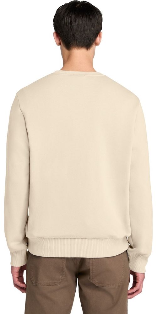 TimberlandPulloverSweatshirtOysterRiverChestLogoBrushbackCrewNeckTB0A2AM6