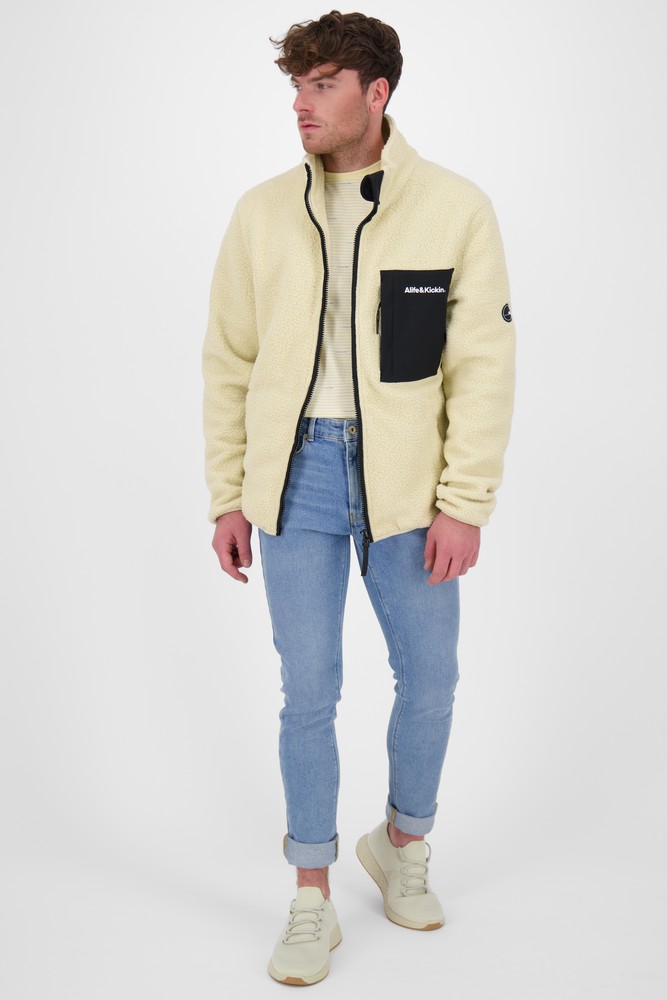 AlifeKickinFleecepulloverRoccoAKGJacketCreme-2XL