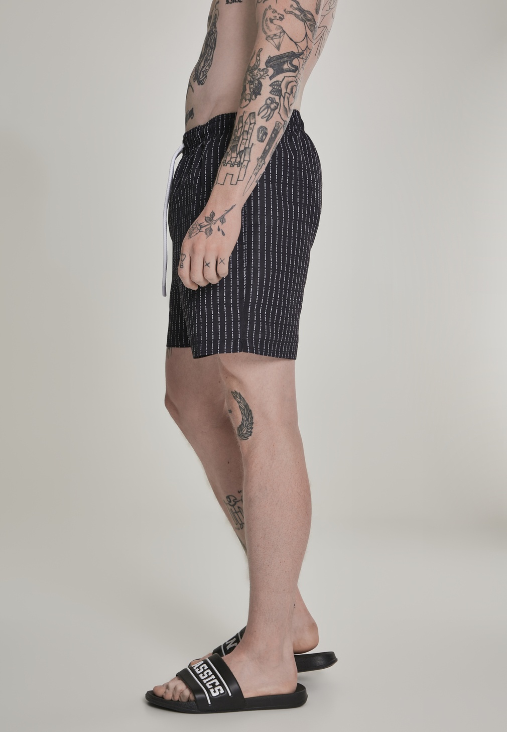 MisterTeeBadehoseFuckYouSwimshortsBlack