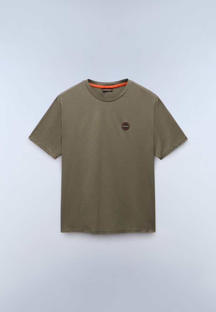 NapapijriT-ShirtS-BadgeSs1NP0A8949TeaLeafG0A-XS