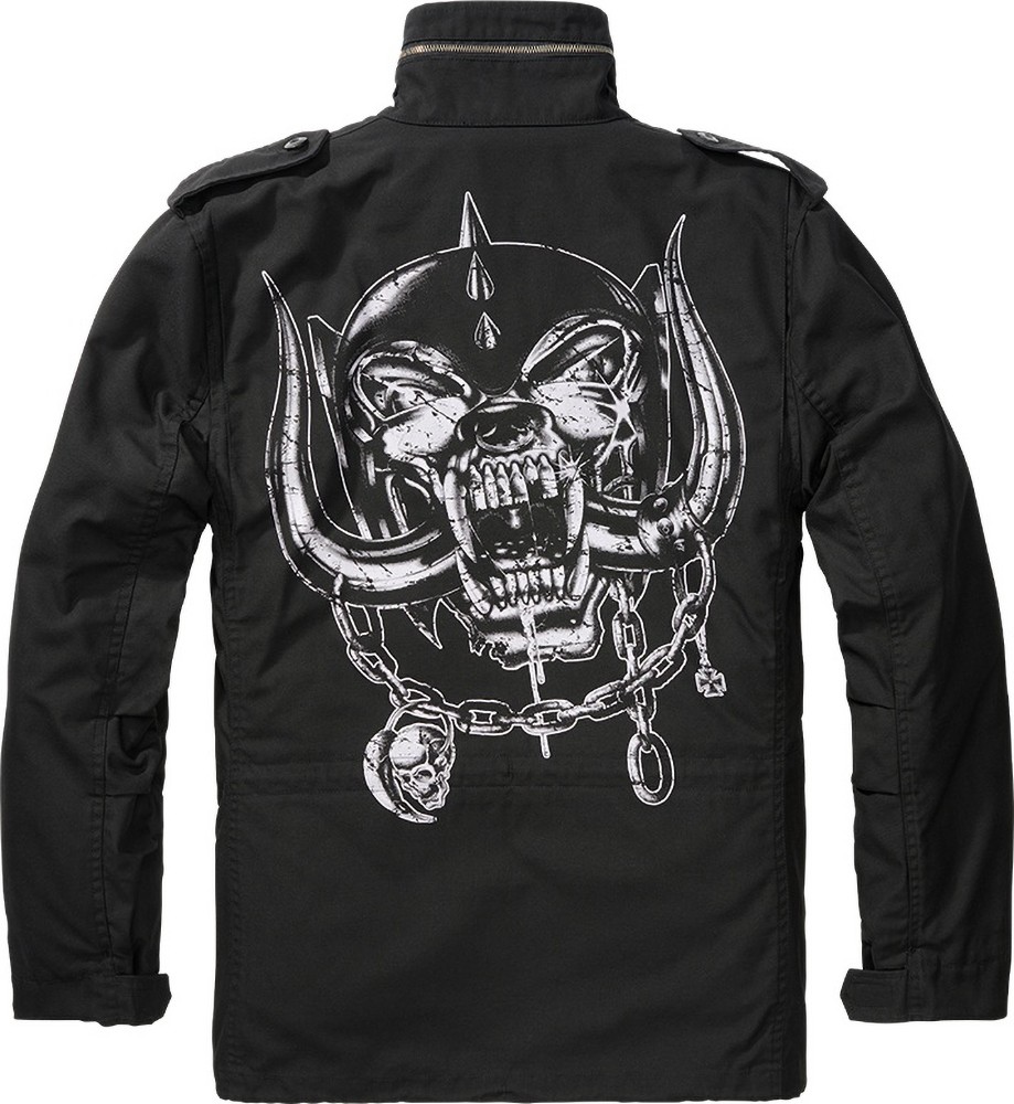 BranditMenJackeMotrheadM65JacketBlack