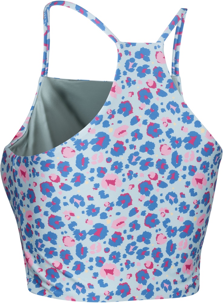 TrespassDamenBikiniHarlow-SwimTopLightSageAbstractLeopardPrint-XXS