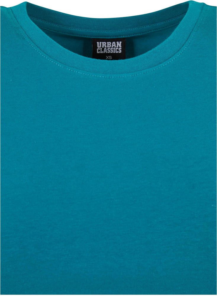 UrbanClassicsDamenT-ShirtLadiesStretchJerseyCroppedTeeWatergreen-3XL