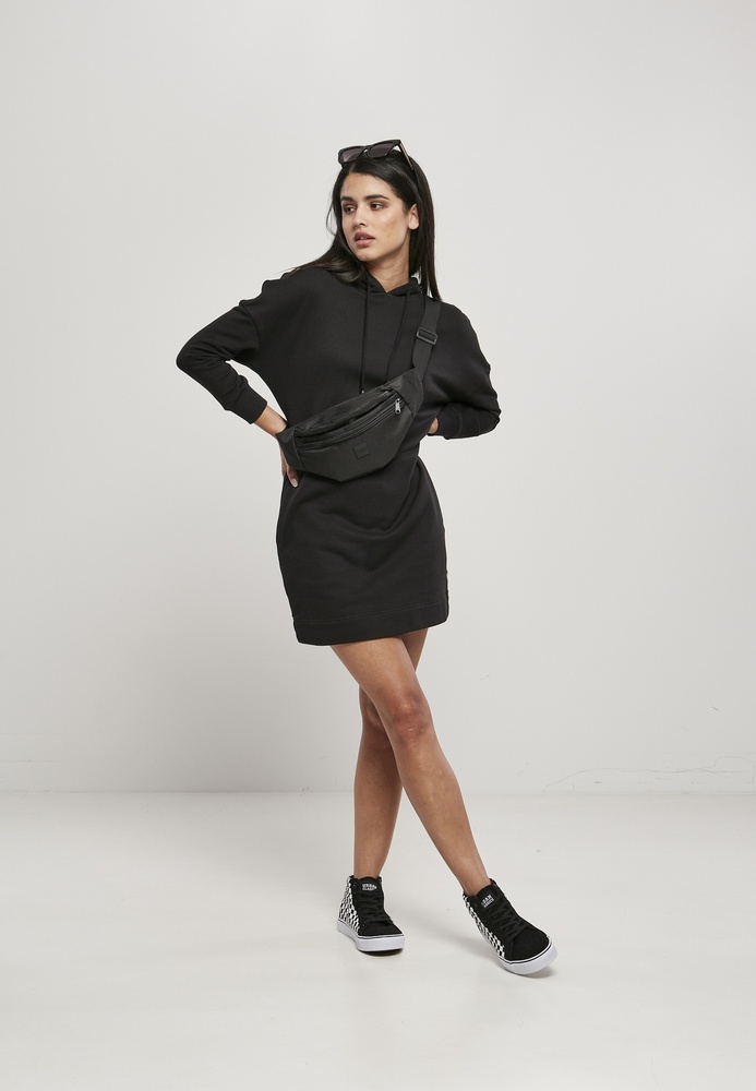 UrbanClassicsDamenKleidLadiesOrganicOversizedTerryHoodyDressBlack-3XL