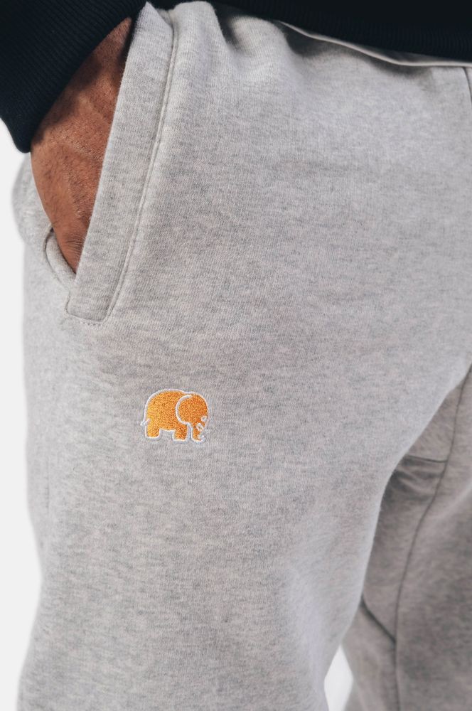 TrendsplantHoseOrganicEssentialSweatpantsHeatherGreyGrey-S