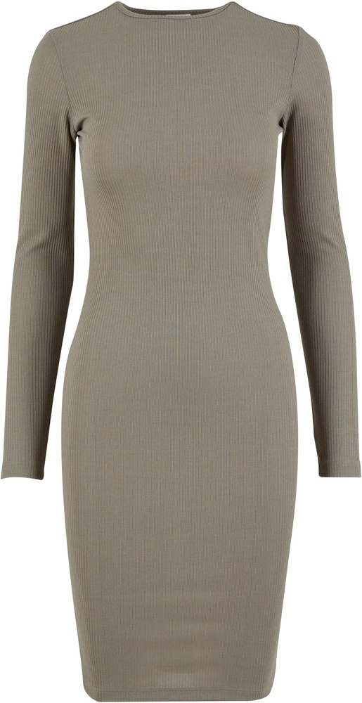 UrbanClassicsDamenLadiesRibDressTB1340Paleolive-3XL