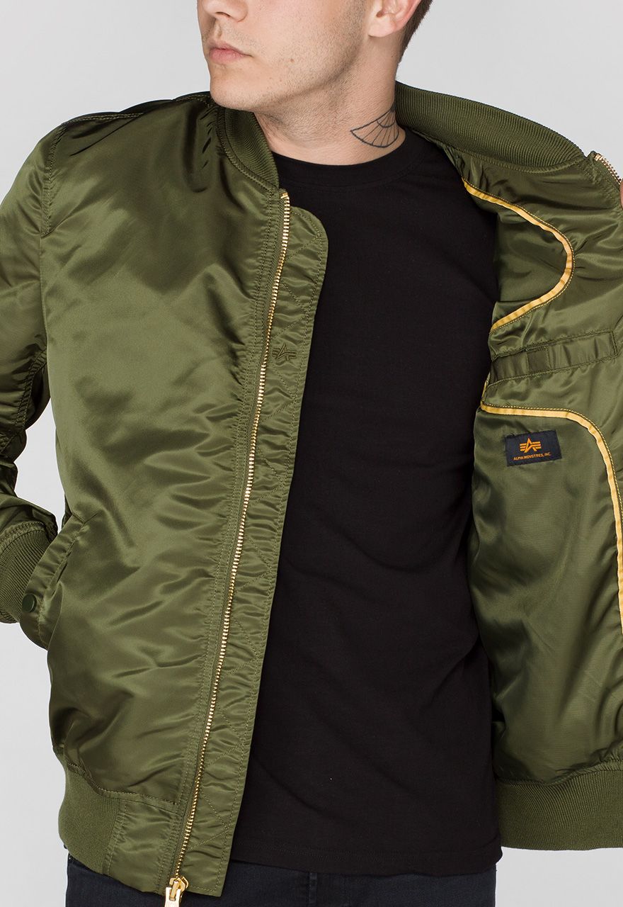 AlphaIndustriesMA-1VFLWJackeDarkGreen