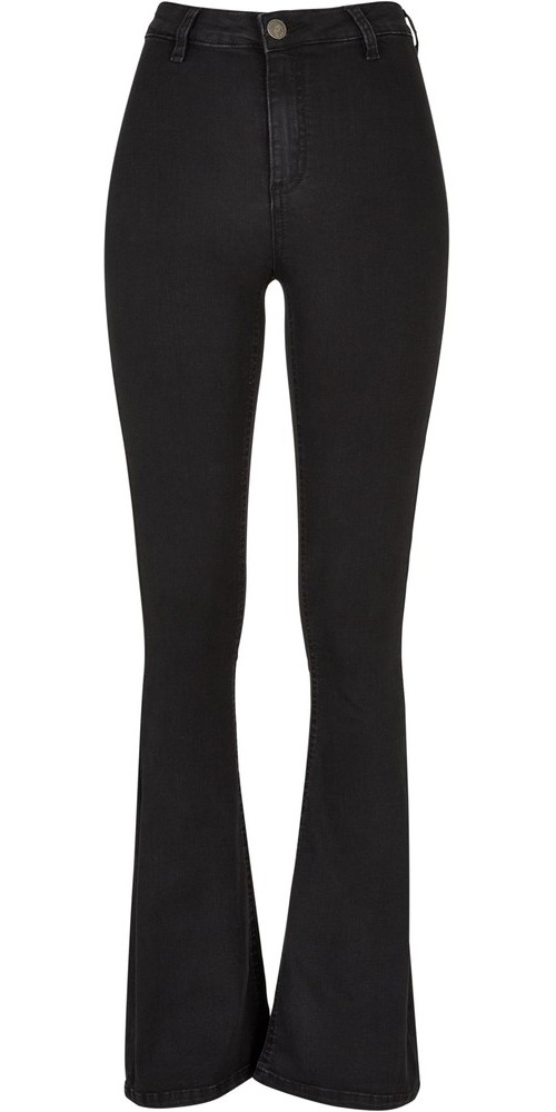 UrbanClassicsDamenJeansLadiesSuperStretchBootcutDenimPants