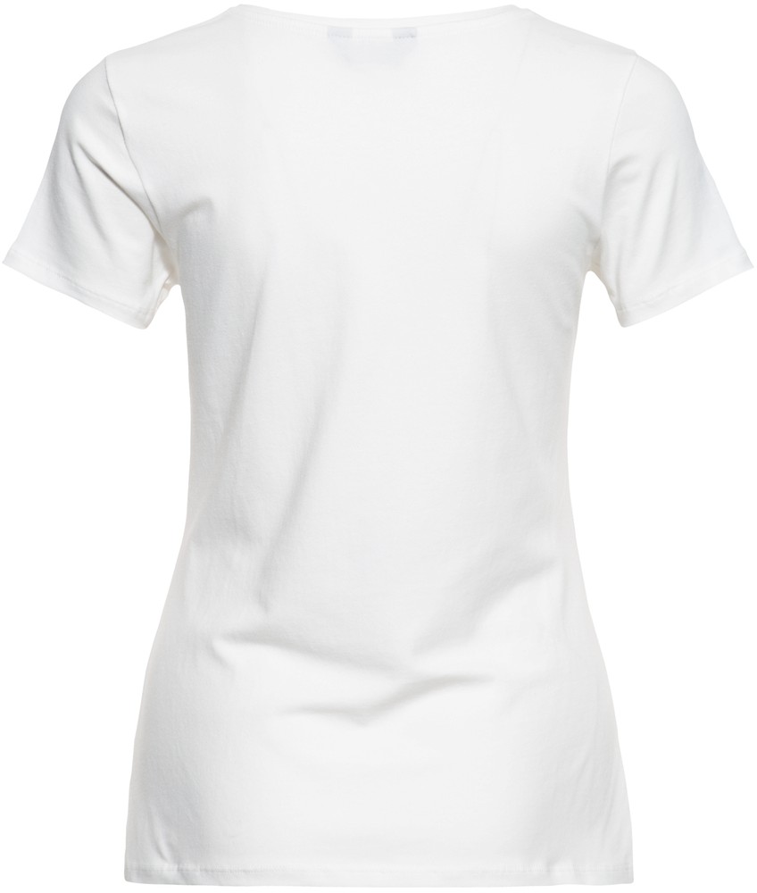 QueenKerosinT-ShirtmitFrontprintundRundhalsausschnittQK4215357207Offwhite