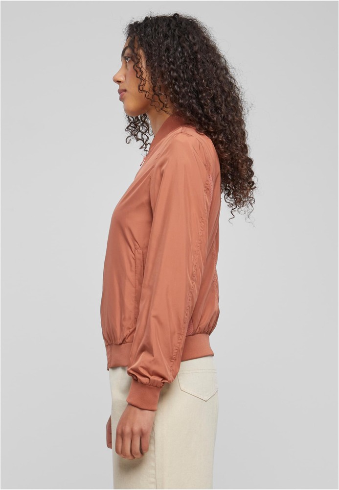 UrbanClassicsDamenLadiesLightBomberJacketTerracotta-3XL