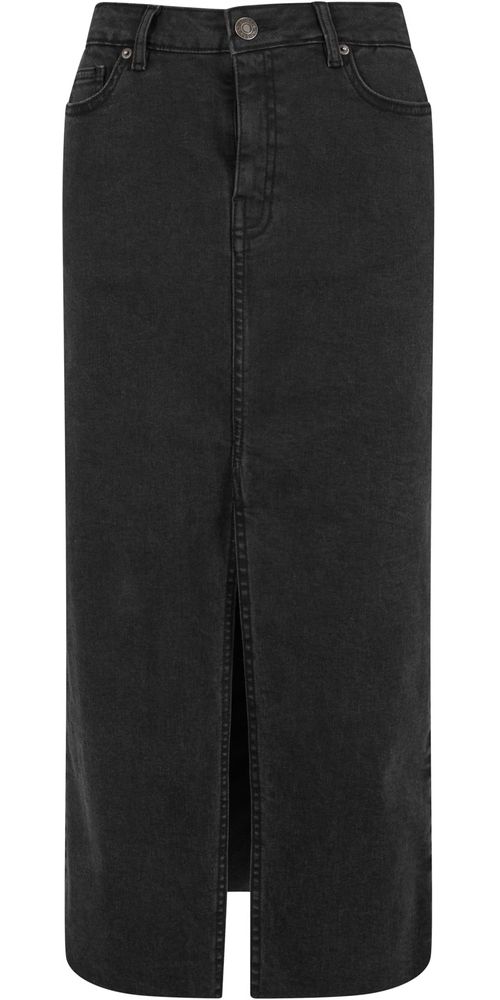 UrbanClassicsDamenLadiesHighSlitDenimSkirtTB7092