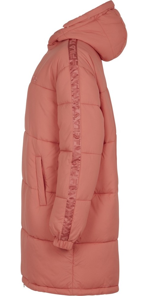 FilaDamenJackeBerislavLongPaddedCoatTeaRose-L