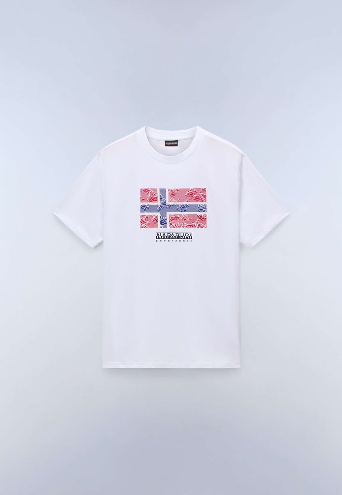 NapapijriT-ShirtS-DrapeauSsNP0A891K