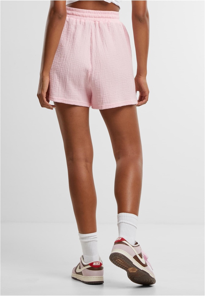 UrbanClassicsDamenLadiesMusselinShortsTB7467Blushedrose-3XL