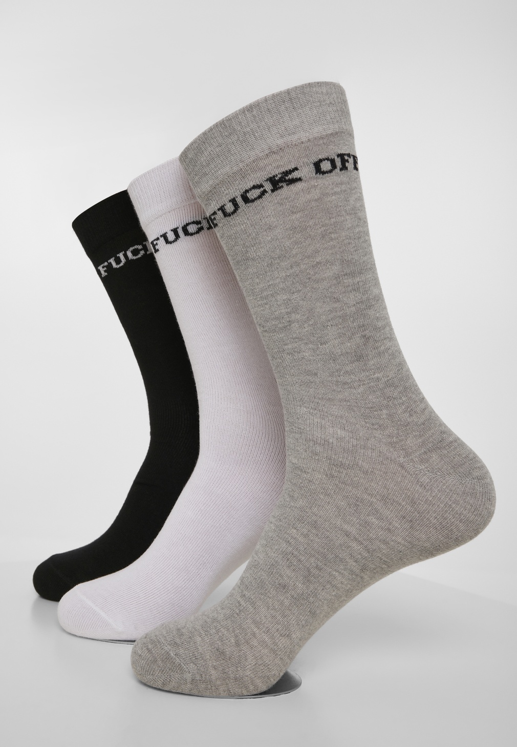 MisterTeeSockenFckOffSocks3-PackBlackGreyWhite