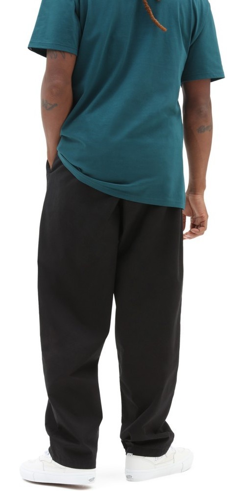 VansHerrenHoseRangeBaggyTaperedElasticWaistPantBlack-L
