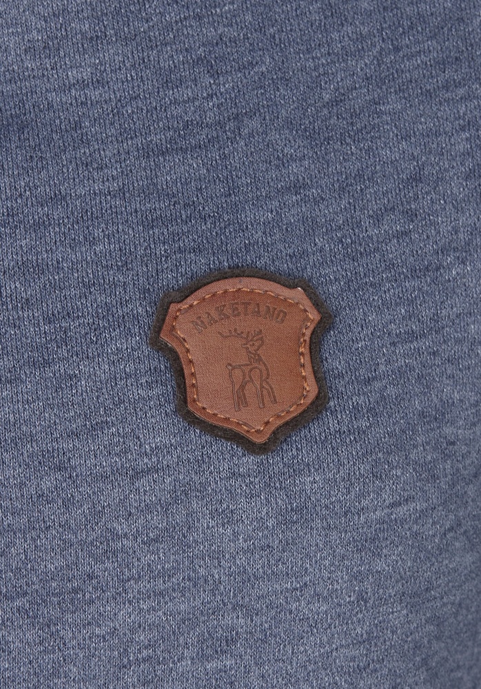 NaketanoDamenHoodieDarth1801-0203IndigoBlueMelange-XS