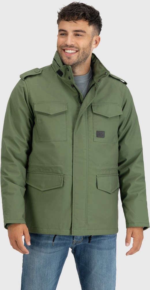 VintageIndustriesbergangsjackeBrentParkaOliveDrab-S