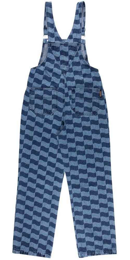 SantaCruzDamenHoseClassicLabelDungareesSCW-P1879BlueWaveCheck-6