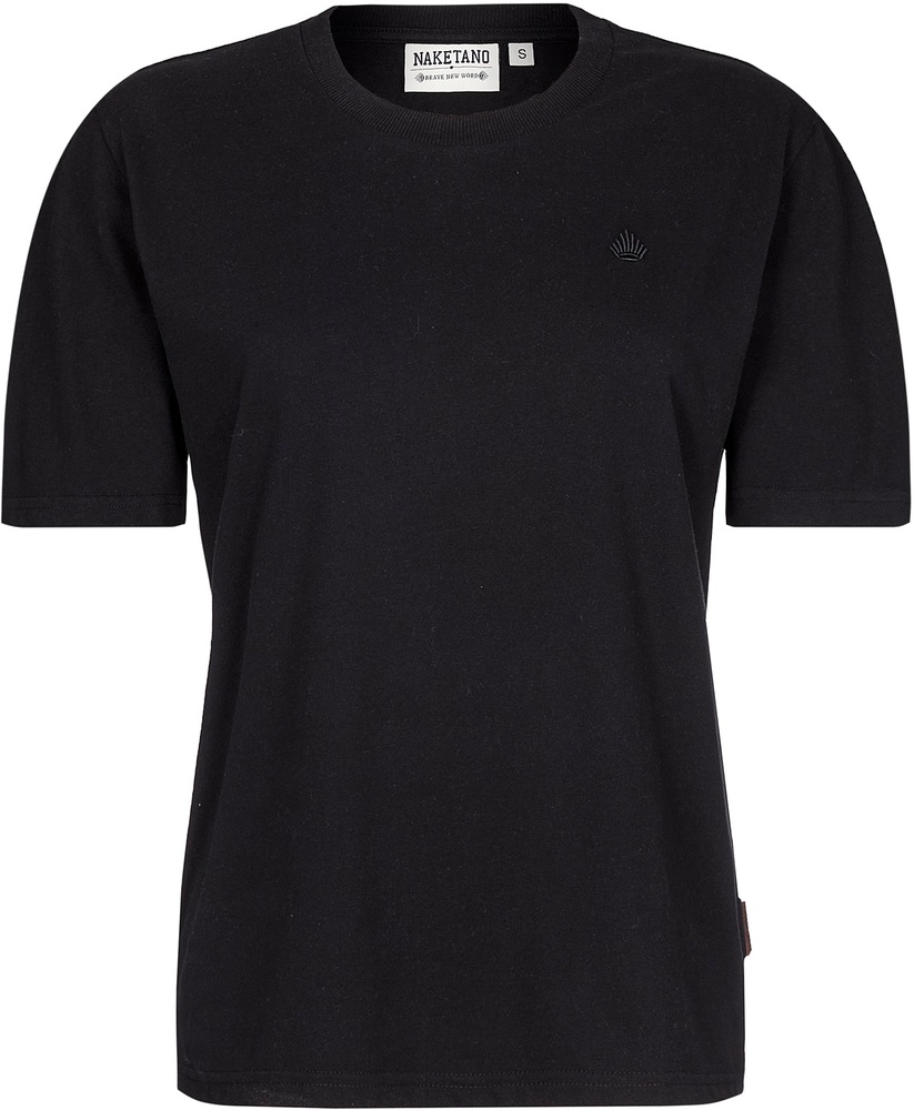 NaketanoDamenT-ShirtNew-T-Shirt2301-0013Black-XS
