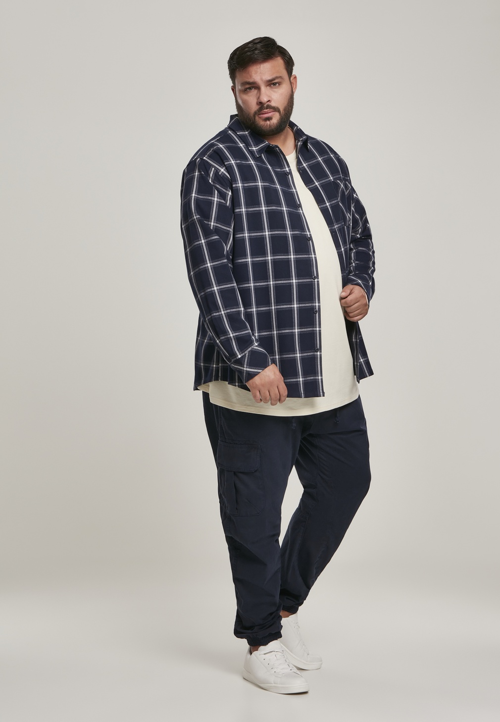 UrbanClassicsHoseCargoJoggingPantsNavy-3XL