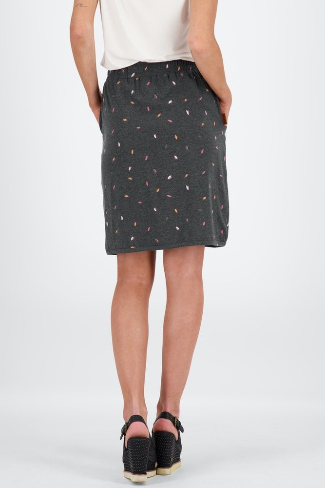 AlifeKickinDamenJerseyrockLucyAKSkirtMoonless