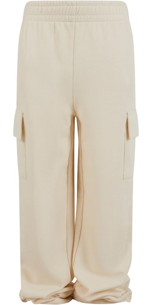 UrbanClassicsMdchenGirlsBaggyLightTerrySweatPantsUCK6857Whitesand-110116