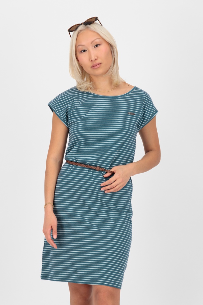 AlifeKickinDamenKleidFreizeitkurzElliAKZ62252-2401TidalTeal-XS