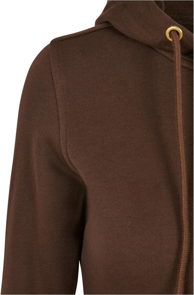 UrbanClassicsDamenJackeLadiesSweatParkaBrown-3XL
