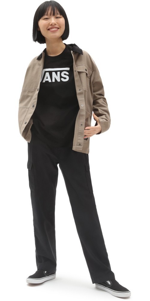 VansDamenShirtWmFlyingVClassicLsBffBlack