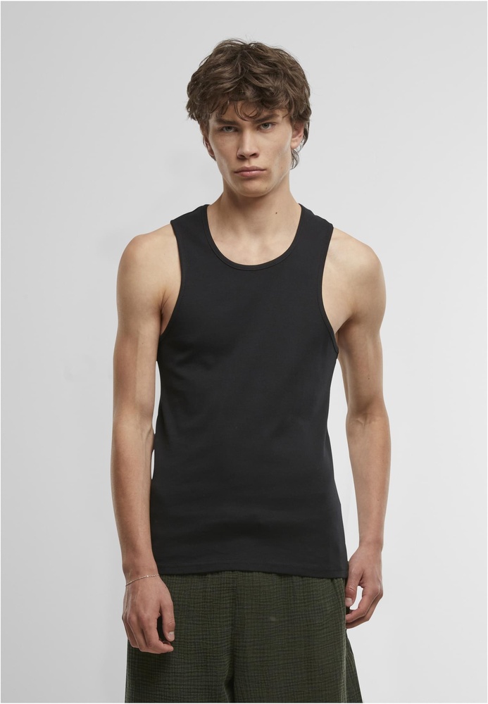 UrbanClassicsRibbedUndershirt2-PackTB7650ABlackBlack-3XL