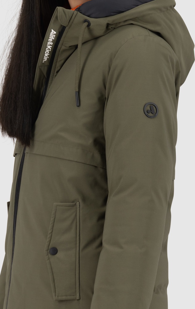 AlifeKickinDamenWinterjackeCicelyAKAJacket11352-9999OliveDrab-L