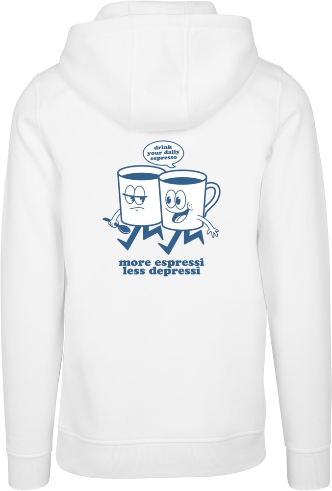 MisterTeeMoreEspressiHoodyMT3651White-3XL