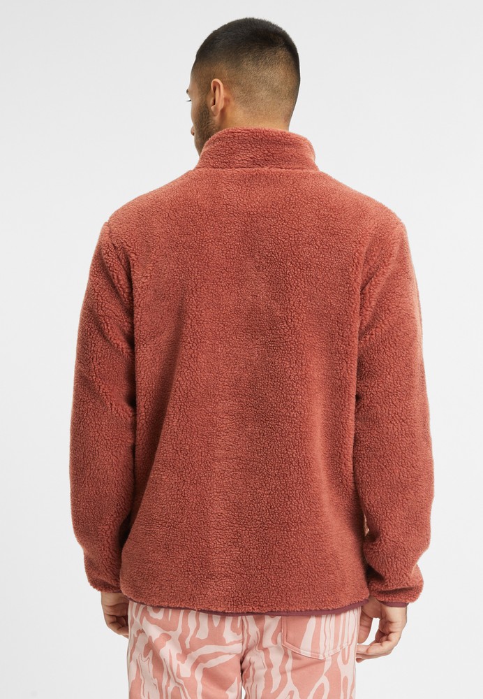 FilaLeichteJackeBraunlageSherpaFleeceJacketMarsala-2XL