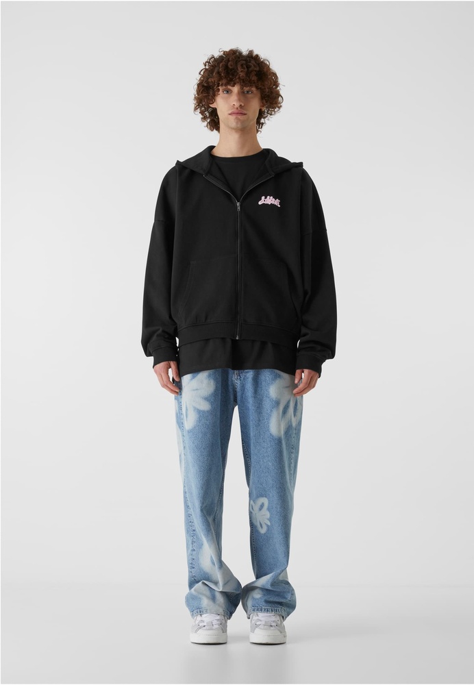 LostYouthZipHoodyFlowerWavesLY389