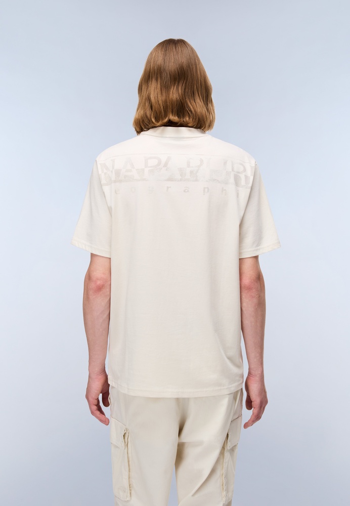 NapapijriT-ShirtS-FanesSsNP0A88SEBeigeDimity-XS