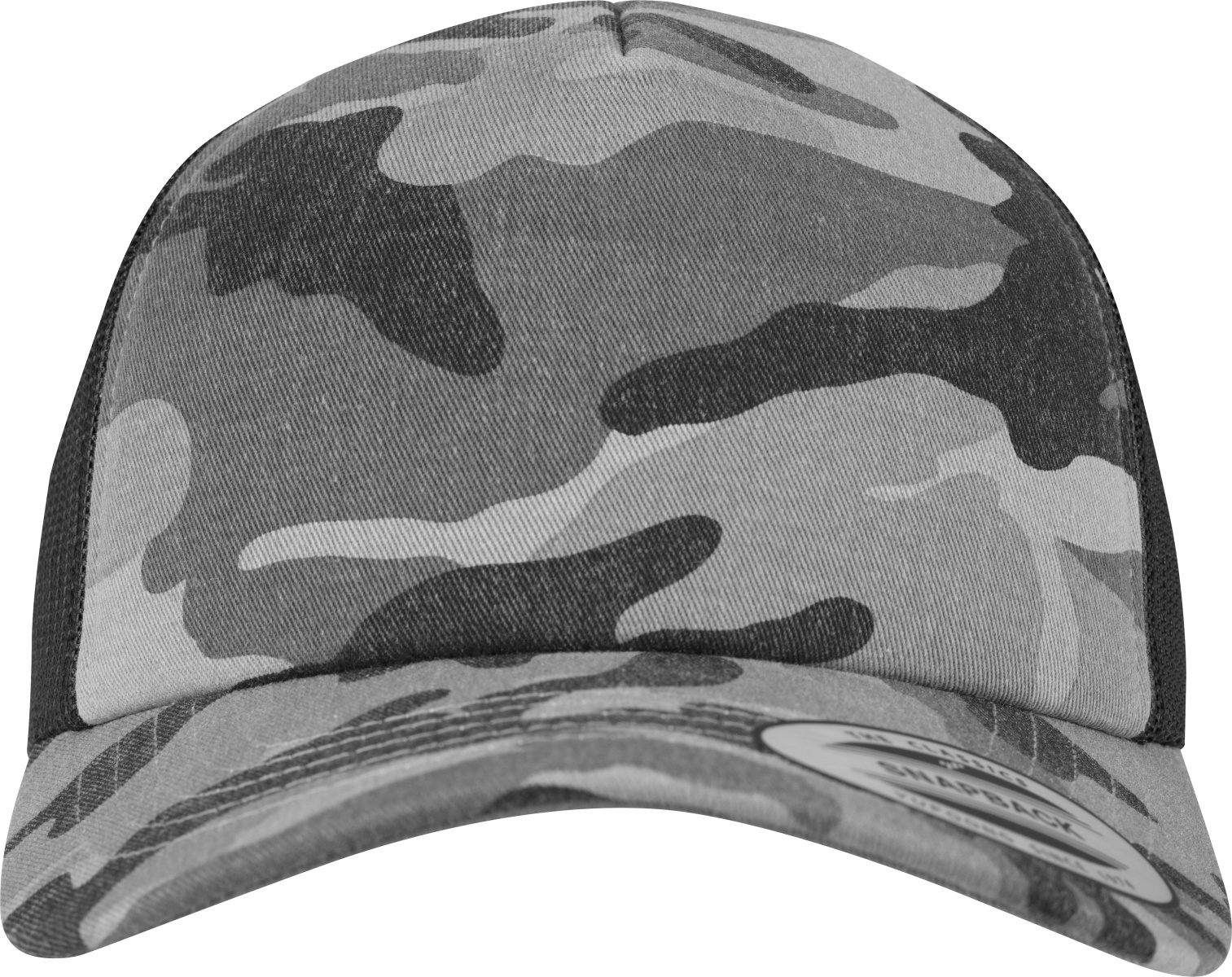 YUPOONGIncCapCamoTruckerCapinDarkcamo-Black