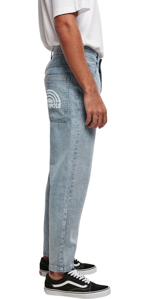 SouthpoleSprayLogoDenimRetroLtblueDestroyedWashed-30