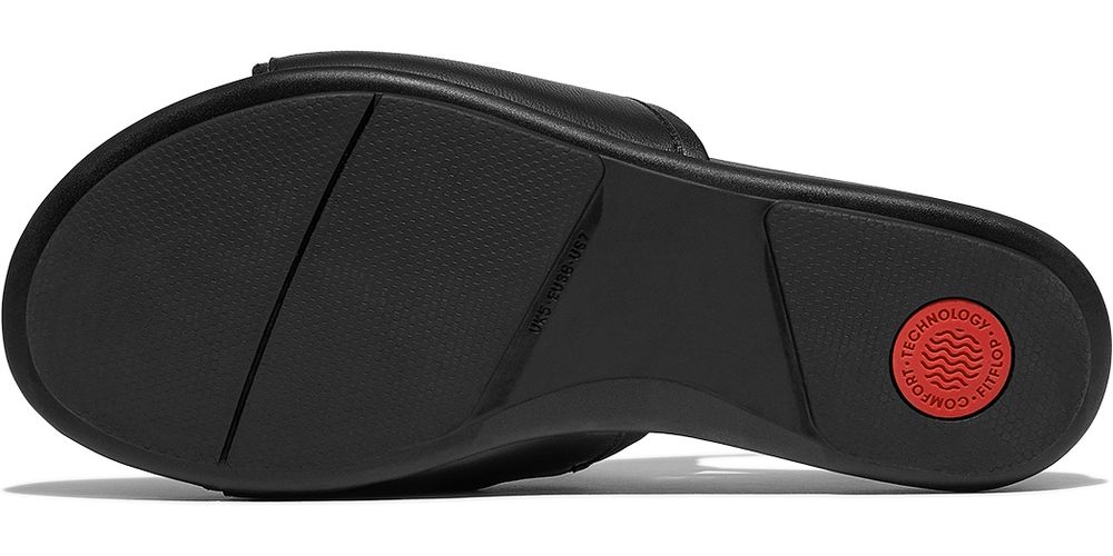 FitFlopDamenSandalenGracieSoft-TwistLeatherSlidesJA6