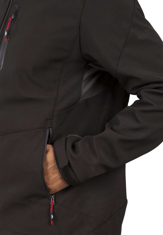 TrespassJackeMarlonB-MaleSoftshellJacketTp75Black-XXXL