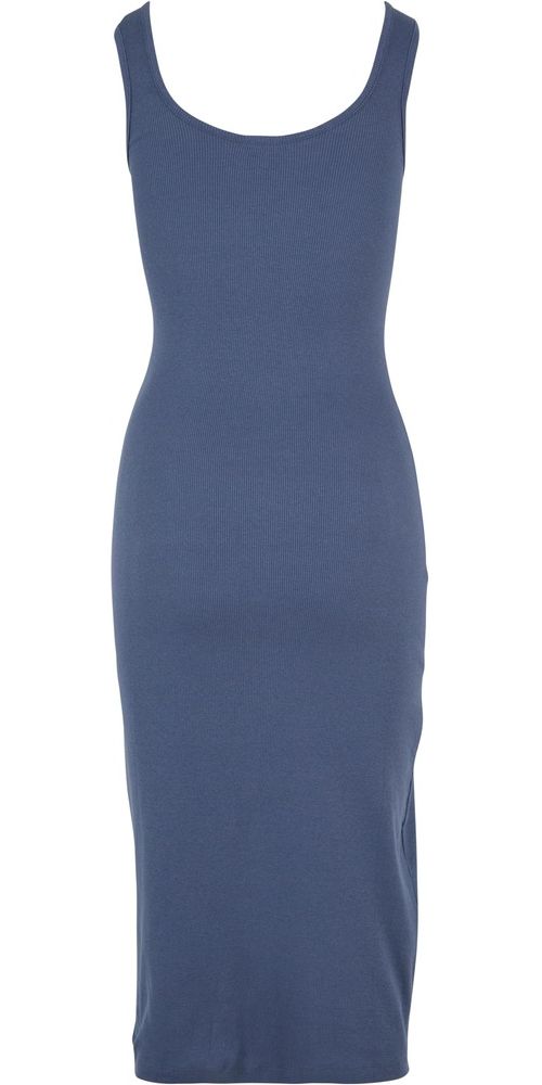 UrbanClassicsDamenKleidLadiesRibTopDressTB6190Vintageblue-3XL
