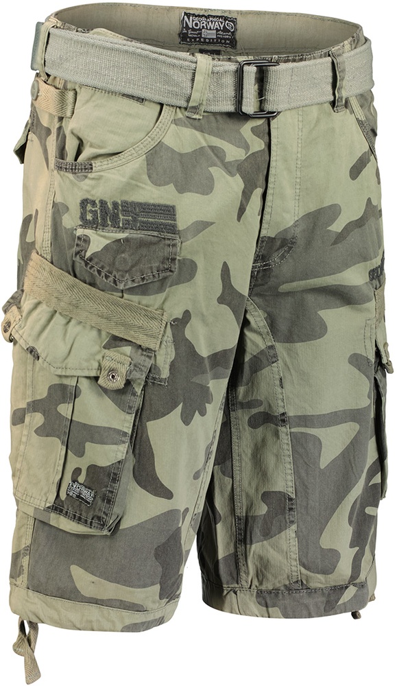 GeographicalNorwayShortsPanoramiqueNewCamoMen063LightGrey-3XL