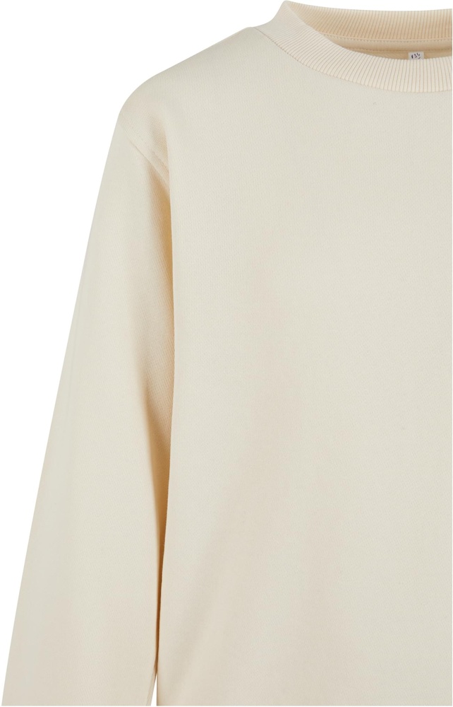 UrbanClassicsMdchenPulloverGirlsOversizedLightTerryCrewneckUCK6855Whitesand-110116