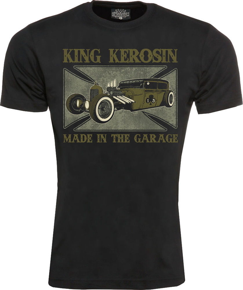 KingKerosinT-ShirtMadeInTheGarageBlack