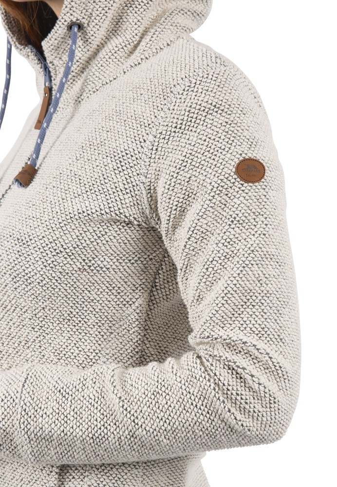 TrespassDamenHoodieSweatshirtRonee-FemaleCasualHoodieOffWhite