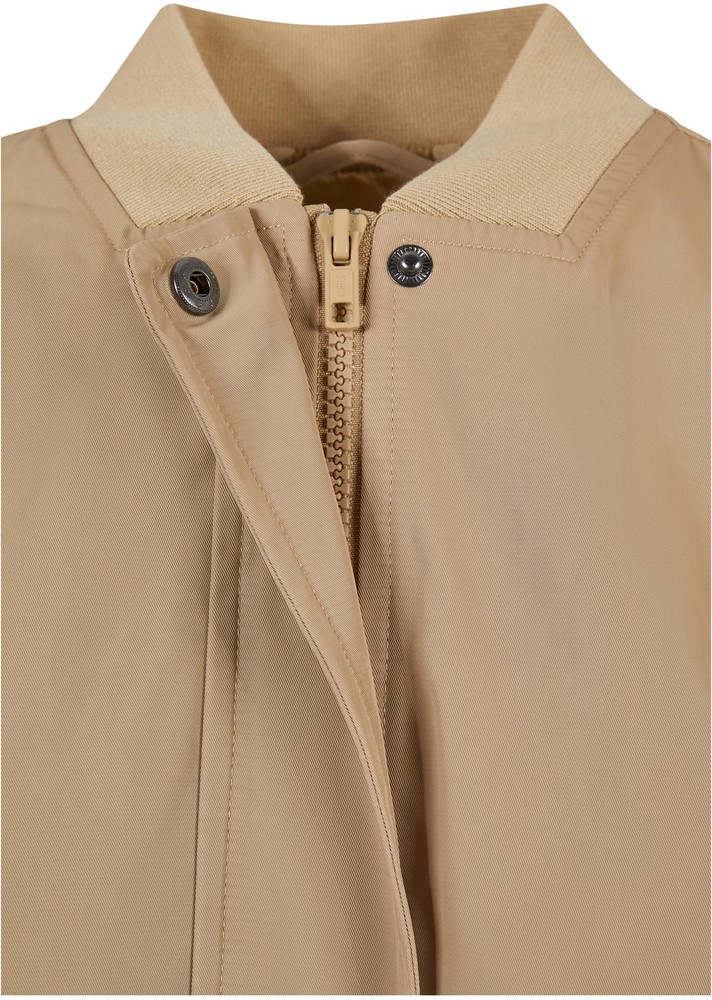 UrbanClassicsDamenLadiesRecycledOversizedLightBomberJacketUnionbeige-3XL